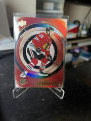 Jonathan Toews [Gold] Hockey Cards 2022 Upper Deck Centre of Attention Prices