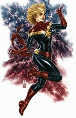Captain Marvel [Brooks Virgin] Comic Books Captain Marvel Prices