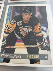 Kevin Stevens Hockey Cards 1992 O-Pee-Chee Prices