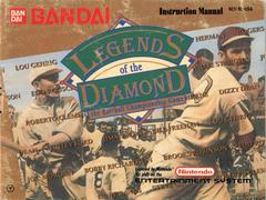 Legends Of The Diamond - Manual | Legends of the Diamond NES