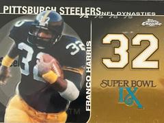 Franco Harris [Black Jersey] Football Cards 2008 Topps Chrome Dynasties Prices