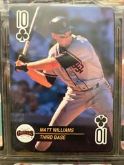 Matt Williams [10 of Clubs] Baseball Cards 1992 U.S. Playing Card Aces Prices