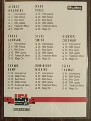 Checklist #89 Basketball Cards 1994 Skybox USA Basketball Prices
