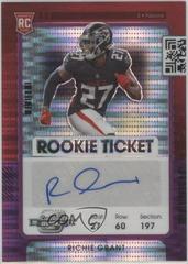 Richie Grant [Autograph Purple Pulsar] #197 Football Cards 2021 Panini Contenders Optic Prices