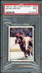 Wayne Gretzky #209 Hockey Cards 1981 O-Pee-Chee Sticker Prices
