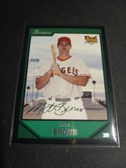 Matt Brown Baseball Cards 2007 Bowman Draft Picks Prices