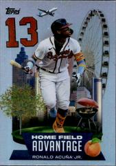Ronald Acuna Jr #HA-2 Baseball Cards 2022 Topps Home Field Advantage Prices
