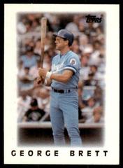 George Brett Baseball Cards 1986 Topps Mini League Leaders Prices
