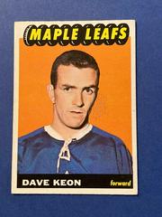 Dave Keon #17 Hockey Cards 1965 Topps Prices