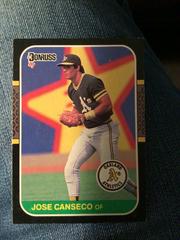 Jose Canseco #pc-12 Baseball Cards 1987 Donruss Prices