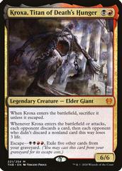 Kroxa, Titan of Death's Hunger [Foil] Magic Theros Beyond Death Prices