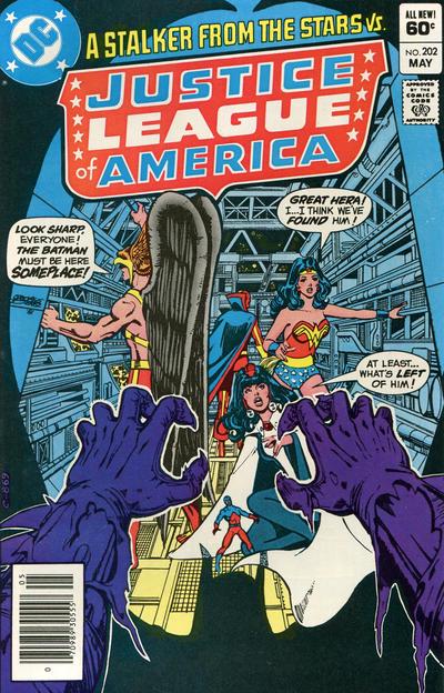 Justice League Of America Newsstand 202 1982 Prices Justice League Of America Series 3304