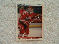 Kris Draper Hockey Cards 1990 Upper Deck Prices