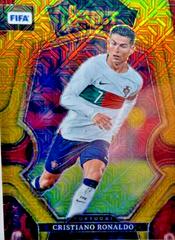 Cristiano Ronaldo [Gold Mojo] #165 Soccer Cards 2022 Panini Select FIFA Prices