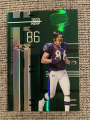 Todd Heap [Mirror Emerald] Football Cards 2005 Leaf Certified Materials Prices