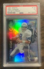 Troy Aikman [Artist's Proof] #134 Football Cards 1997 Zenith Prices