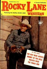 Rocky Lane Western #9 (1950) Comic Books Rocky Lane Western Prices