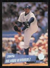 Orlando Hernandez #8 Baseball Cards 2000 Stadium Club Prices