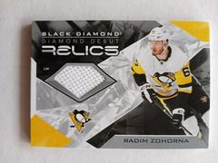 Radim Zohorna #DD-RZ Hockey Cards 2021 Upper Deck Black Diamond Debut Relics Prices