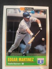 Edgar Martinez [Series 1] Baseball Cards 1993 Duracell Power Players Prices