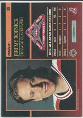 Back | Jeremy Roenick Hockey Cards 1993 Pinnacle All Stars
