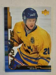 Henrik Sedin #166 Hockey Cards 1999 Upper Deck Prices