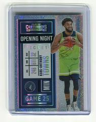 Karl Anthony Towns [Opening Night Ticket] #67 Basketball Cards 2020 Panini Contenders Prices