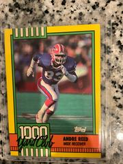 Andre Reed #7 Football Cards 1990 Topps 1000 Yard Club Prices