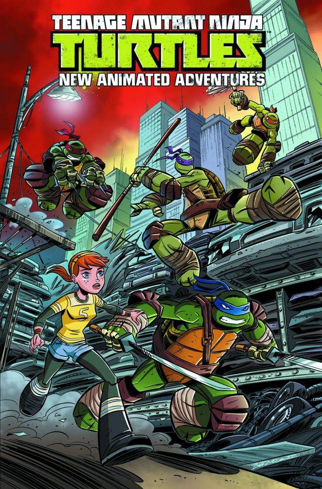 Teenage Mutant Ninja Turtles: New Animated Adventures Vol. 1 [Paperback] (2014) Comic Books Teenage Mutant Ninja Turtles: New Animated Adventures