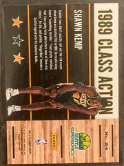Back Of Card | Shawn Kemp Basketball Cards 2013 Panini Hoops Class Action