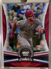 Mike Trout Baseball Cards 2017 Topps Update MVP Award Winner Prices