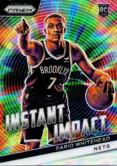 Dariq Whitehead [Silver] #10 Basketball Cards 2023 Panini Prizm Instant Impact Prices
