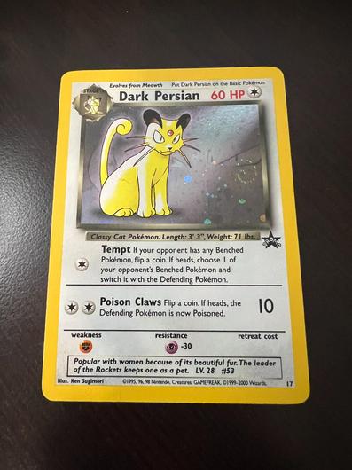 Dark Persian | Ungraded | Pokemon Promo