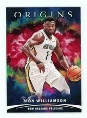 Zion Williamson [Red] Basketball Cards 2021 Panini Origins Prices
