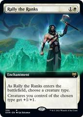 Rally the Ranks [Extended Art Foil] Magic Kaldheim Prices