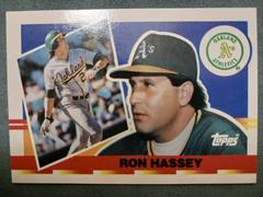 Ron Hassey #4 Baseball Cards 1990 Topps Big Baseball Prices