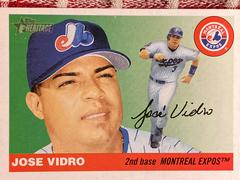 Jose Vidro #275 Baseball Cards 2004 Topps Heritage Prices
