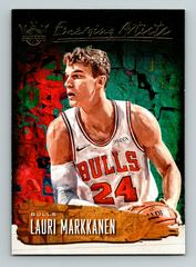 Lauri Markkanen #23 Basketball Cards 2018 Panini Court Kings Emerging Artists Prices