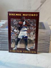 Dikembe Mutombo #6 Basketball Cards 1991 Fleer Dikembe Mutombo Prices