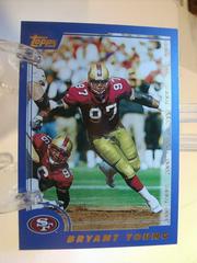 Bryant Young #4 Football Cards 2000 Topps Prices