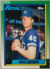 Rick Luecken Baseball Cards 1990 Topps Prices