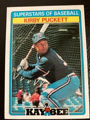 Kirby Puckett #24 Baseball Cards 1987 Topps KayBee Superstars Prices