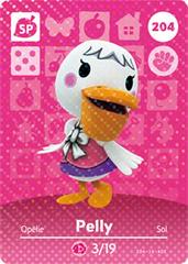 Pelly #204 [Animal Crossing Series 3] Amiibo Cards Prices