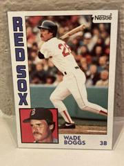 Wade Boggs Baseball Cards 1984 Topps Nestle Prices