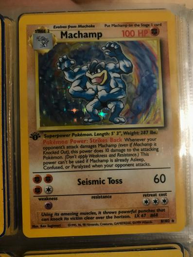 Machamp [1st Edition] #8 photo