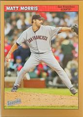 Matt Morris [Gold Chunks] Baseball Cards 2006 Bazooka Prices