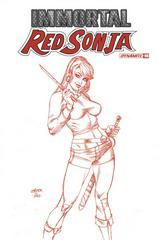 Immortal Red Sonja [Linsner Fiery Red] #8 (2022) Comic Books Immortal Red Sonja Prices