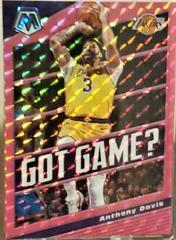 Anthony Davis [Pink Fluorescent] #6 Basketball Cards 2019 Panini Mosaic Got Game Prices