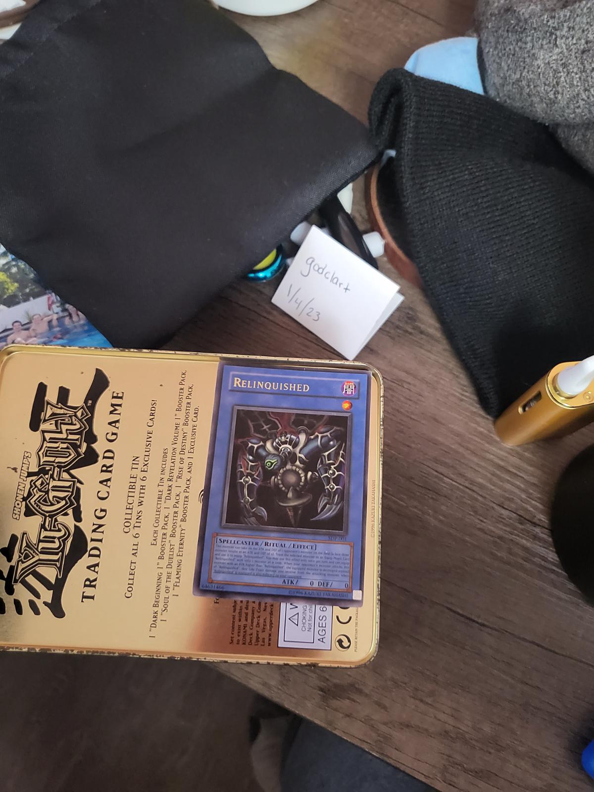 Relinquished Ungraded YuGiOh Starter Deck Pegasus