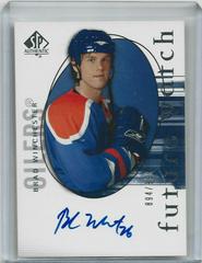 Brad Winchester [Autograph] Hockey Cards 2005 SP Authentic Prices